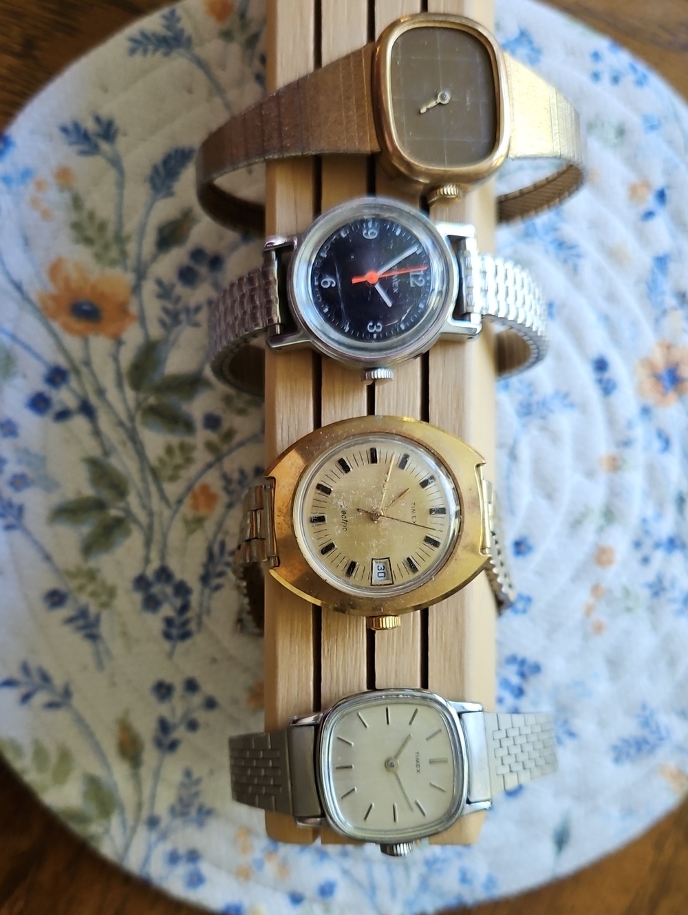 TIMEX Vintage Gold and Silver Wristwatch Bundle - Estate Sale...purchase